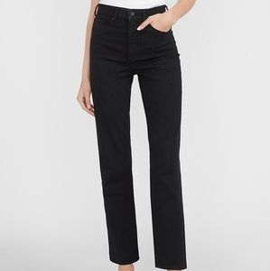 Black High Waisted Express Jeans